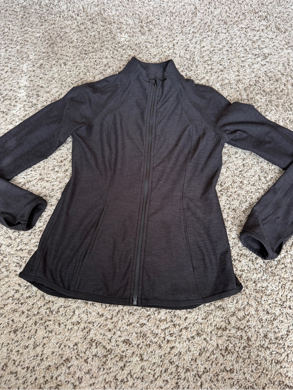 Yogalicious Women's Medium Black Full-Zip Performance Utility Jacket
